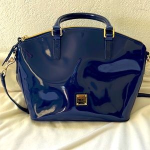 Dooney & Bourke Patent Leather Hobo with crossbody strap